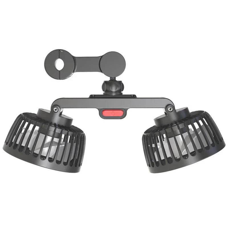 12v24v car rear electric fan multifunctional adjustment of large wind