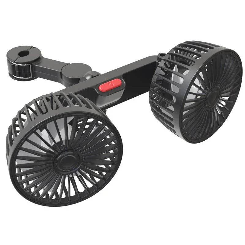 12v24v car rear electric fan multifunctional adjustment of large wind