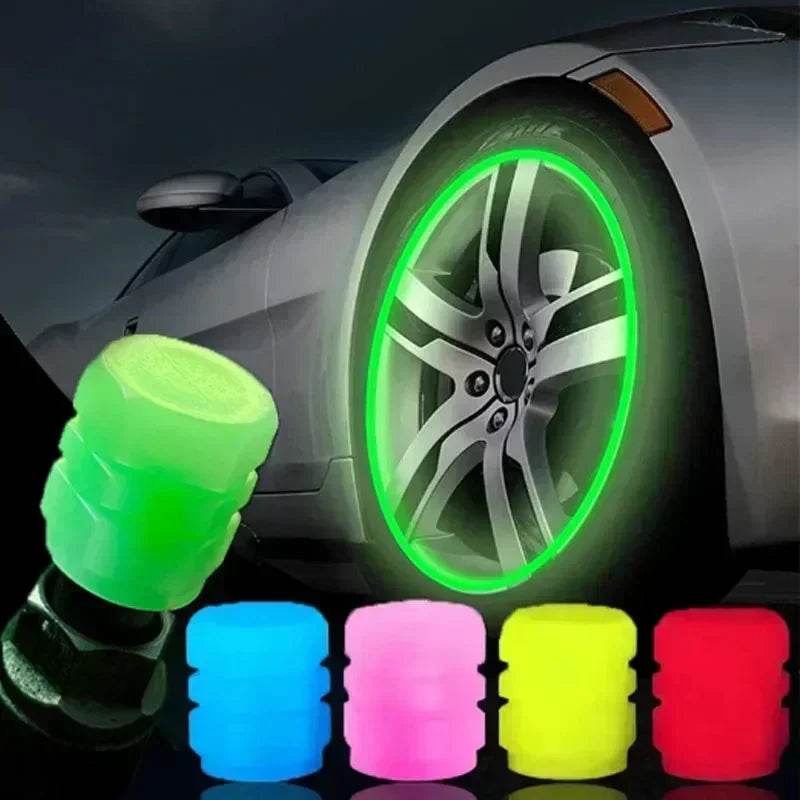 car&motorcycle tire electric luminous valve caps