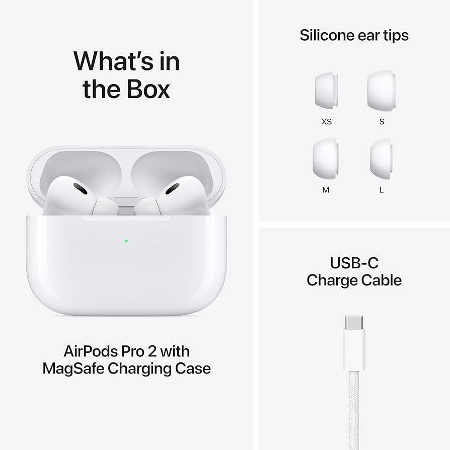airpods  pro (2nd generation)  active noise cancellation earphone wireless bluetooth 5.0