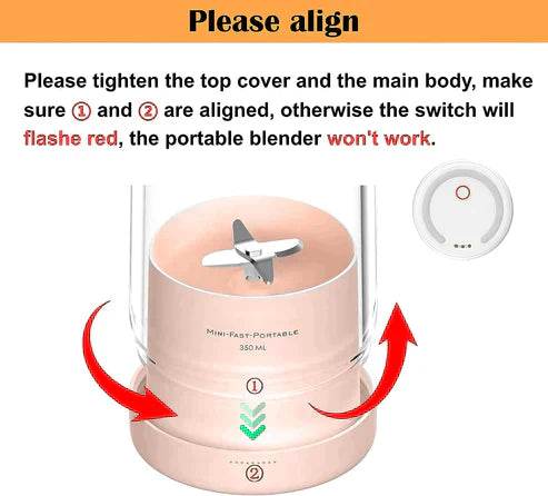 portable juicer bottle