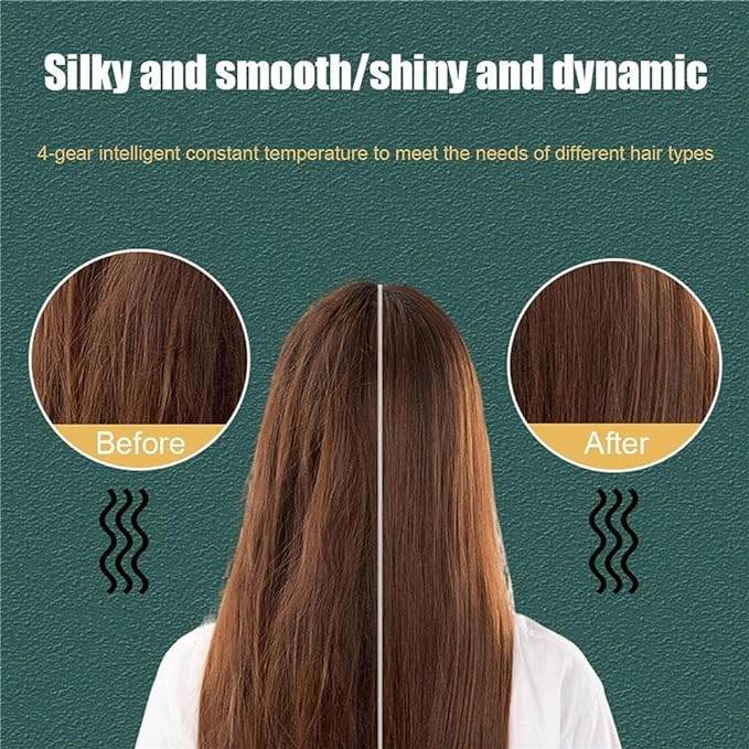 hair straightener comb/brush
