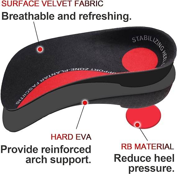 high arch support