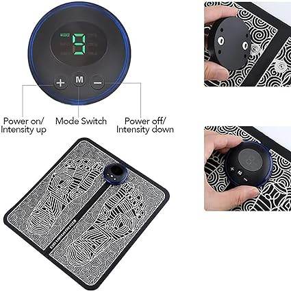ems foot massager mat