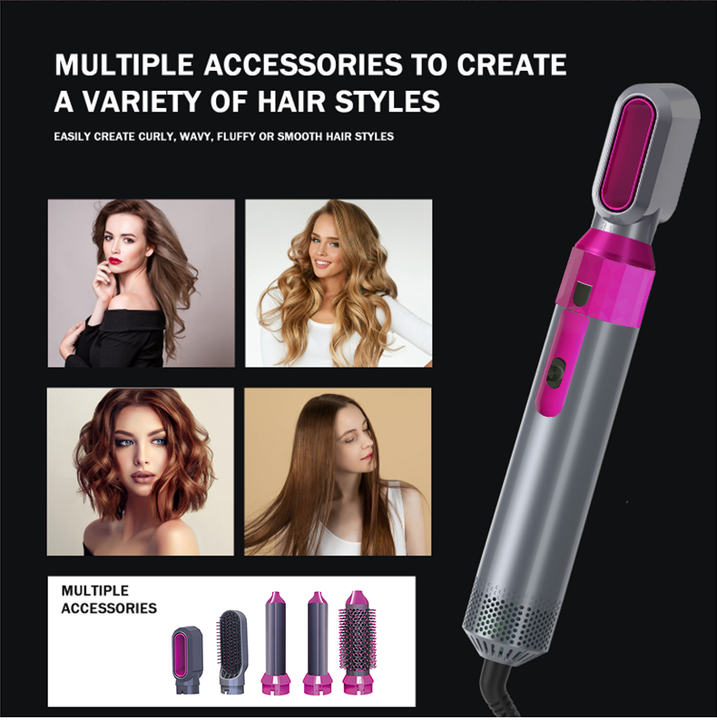 hot air brush (5-in-1)