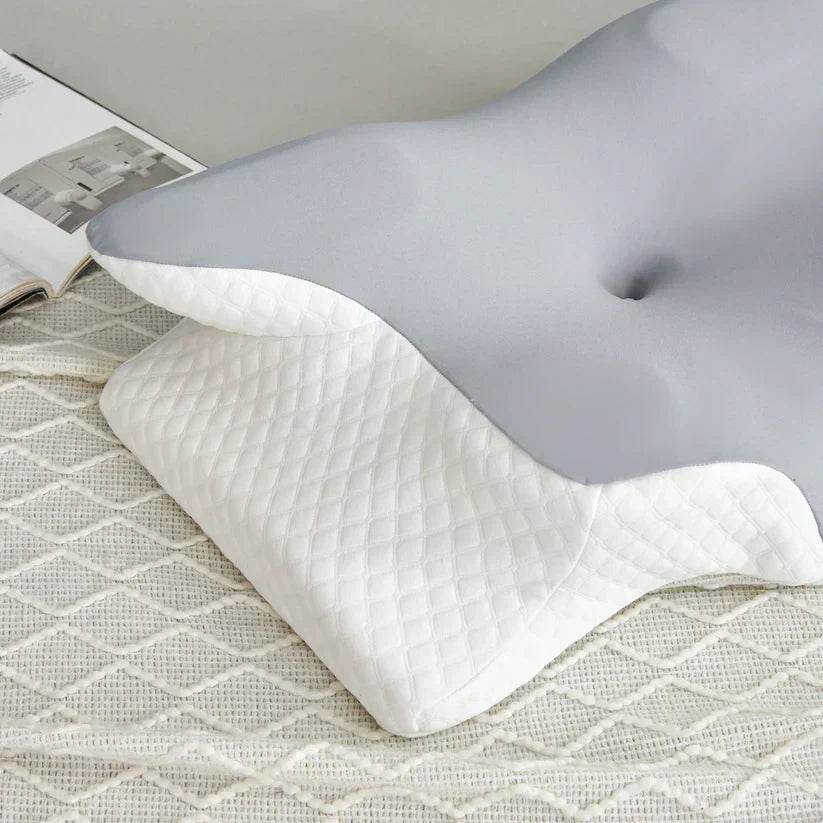butterfly shape memory pillow