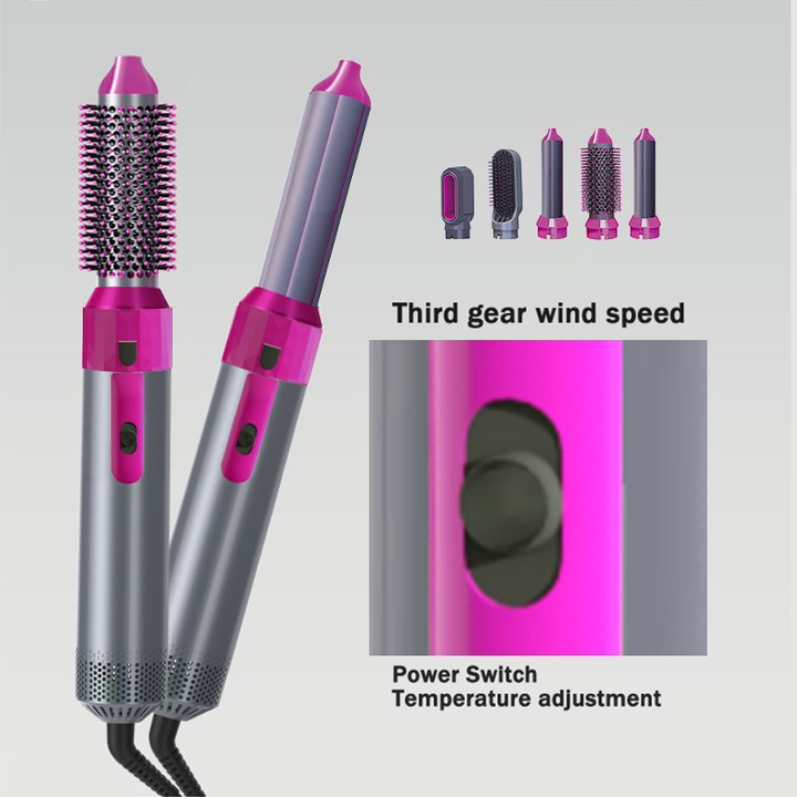 hot air brush (5-in-1)