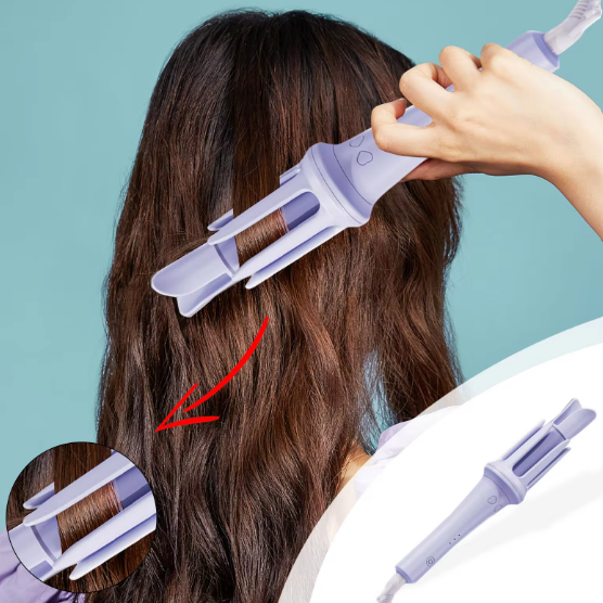automatic hair curler stick