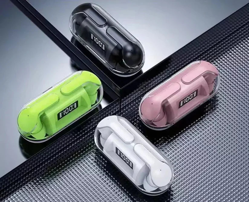 crystal wireless earphones - transparent air 33