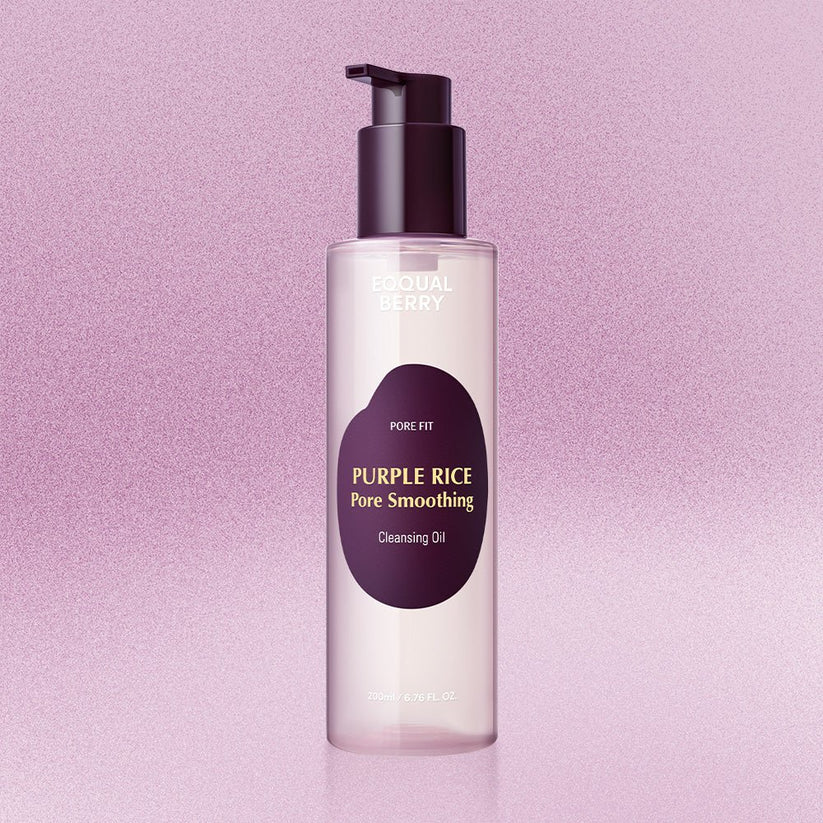 eqqual berry - purple rice skincare duo