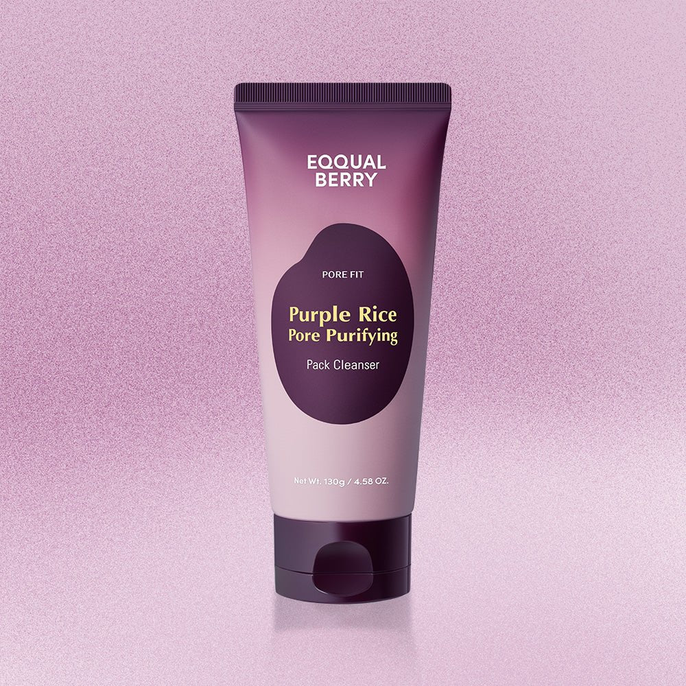 eqqual berry - purple rice skincare duo