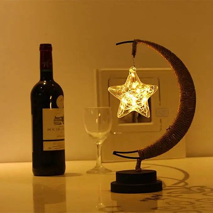led lamp star moon