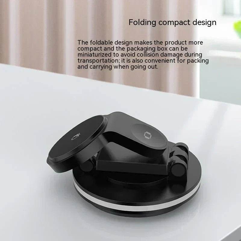 magnetic folding wireless charging bracket