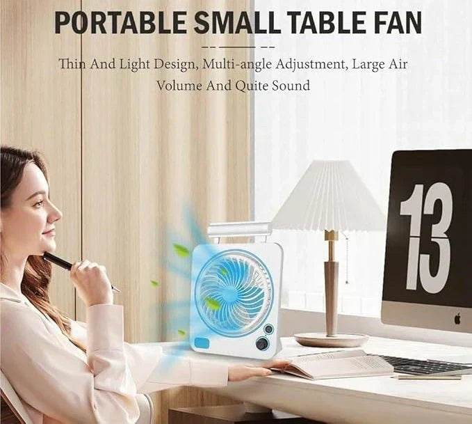 portable mini table fan