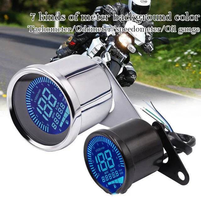 rotate speed and oil volume integrated led liquid crystal display instrument assembly