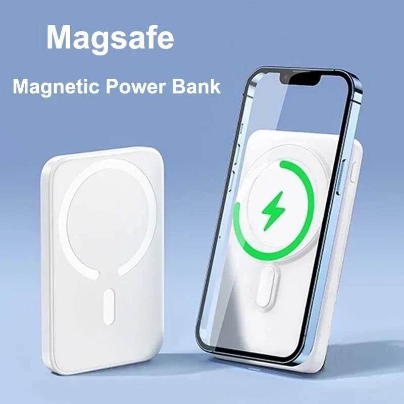 magsafe magnetic wireless power bank  iphone and android supported