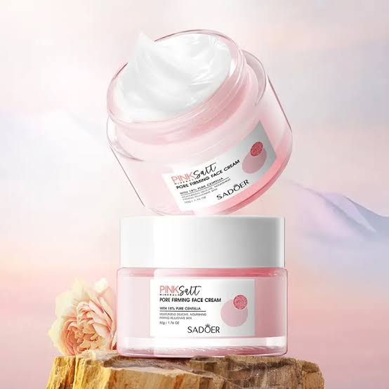 sadöer - himalayan pink salt minerals pore firming face cream (original)