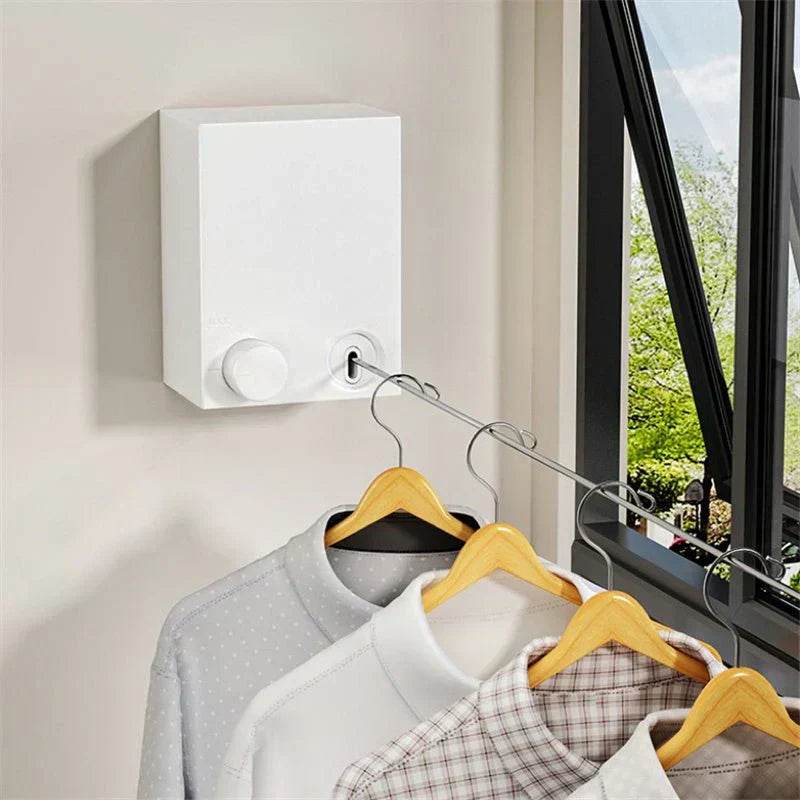 telescopic clothesline clothes drying rope