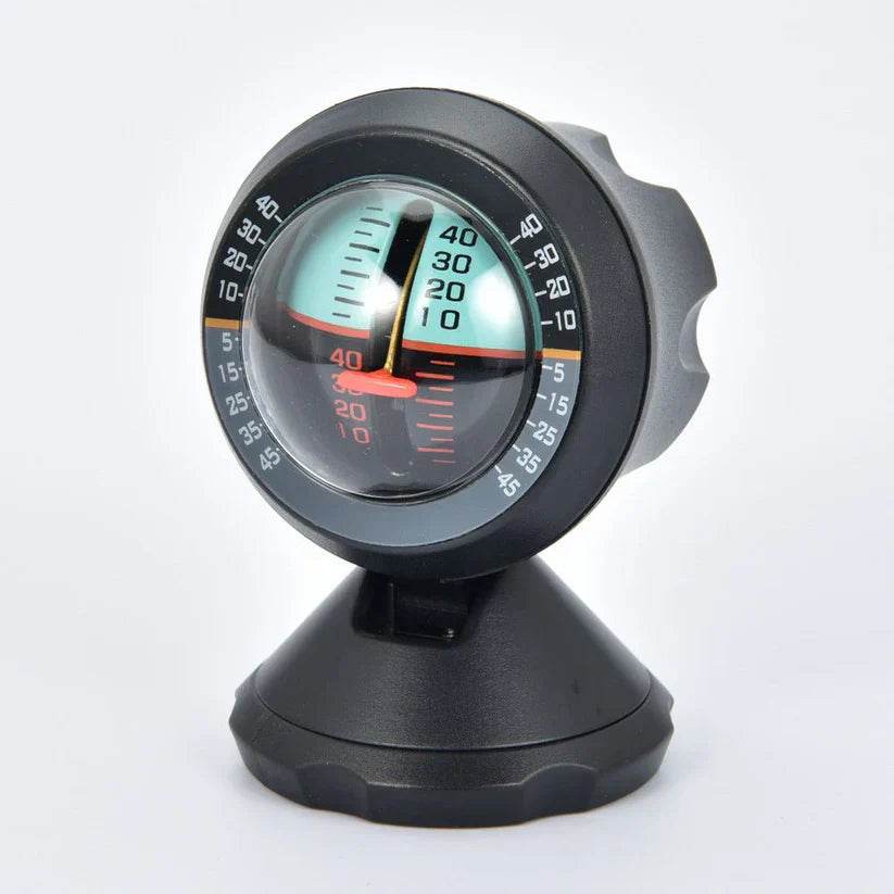 vehicle mounted self sensing slope meter
