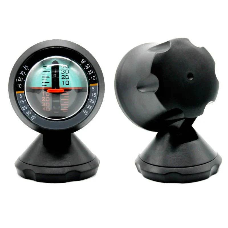 vehicle mounted self sensing slope meter