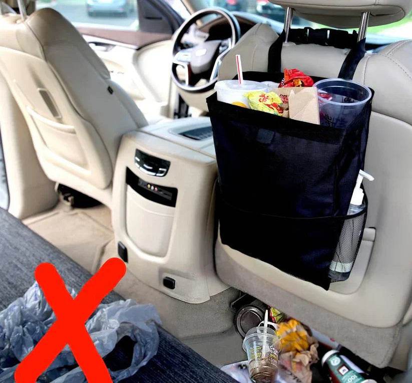 waterproof and large-capacity outdoor car seat back storage bag